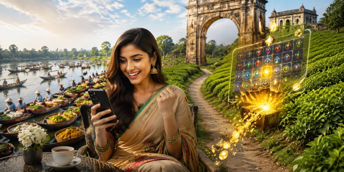 বরিশালের ব্যবহারকারী চা বাগানে মোবাইলে 7j777 ক্যাসিনো অ্যাপ ব্যবহার করছেন