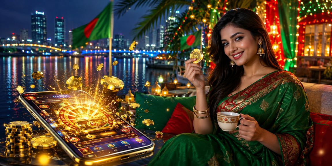 ঢাকায় বিনোদনমূলক ক্যাসিনো গেমে 7j777 ব্যবহারকারীর ইতিবাচক অভিজ্ঞতা